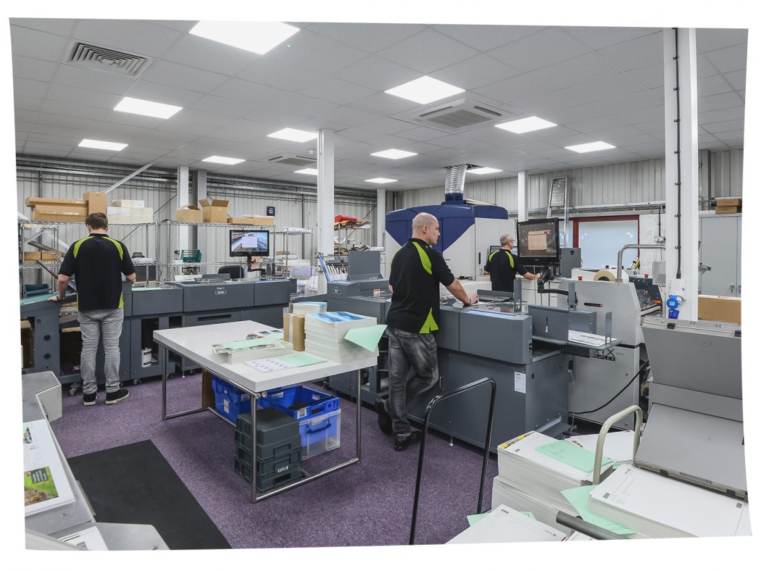 Fast turnaround, premium quality digital printing employing the latest cost effective technology
